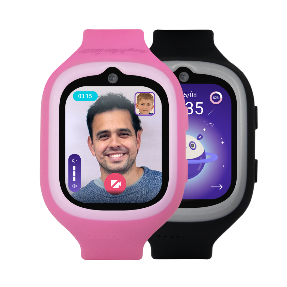 soymomo-smartwatch-space-3-0-rosa-svart-blå-videosamtalfrontal